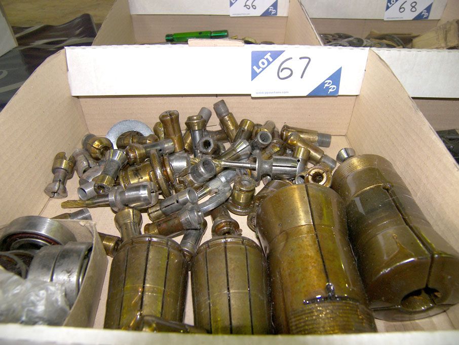 Qty Crawford 1" collets (unused) - Equipment locat...