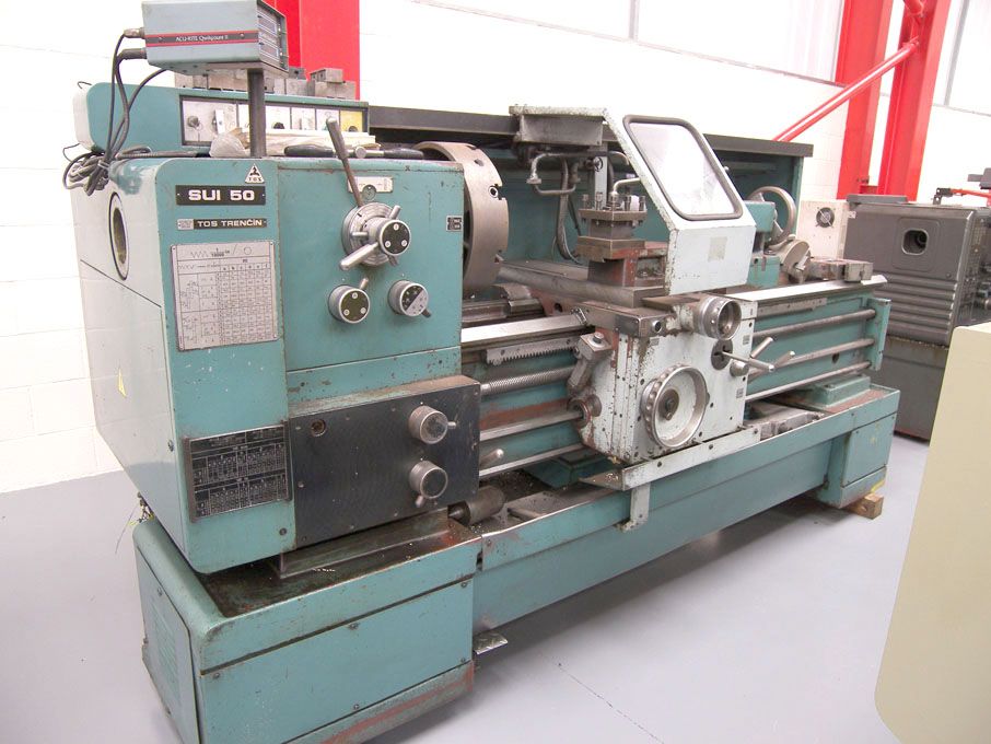 TOS Trencin SUI-50 straight bed lathe, 10" CH x 60...