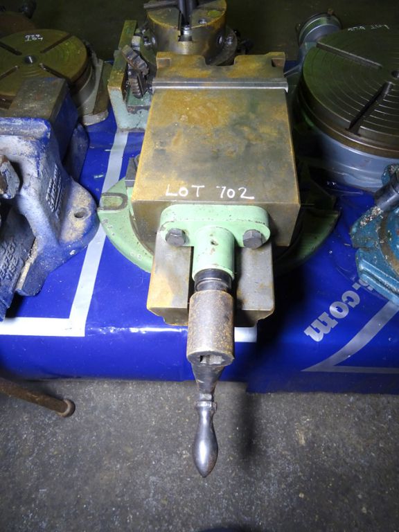 Abwood swivel & tilt machine vice, 160mm - lot loc...