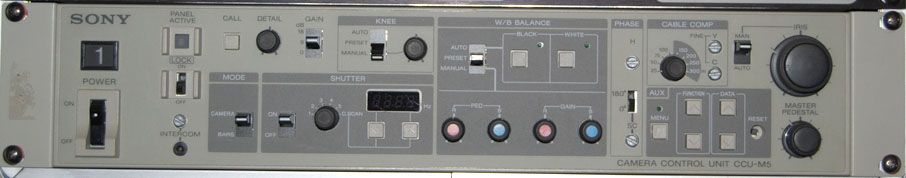 SONY CCU-M5, 26 pin multicore CCU for DXC series c...
