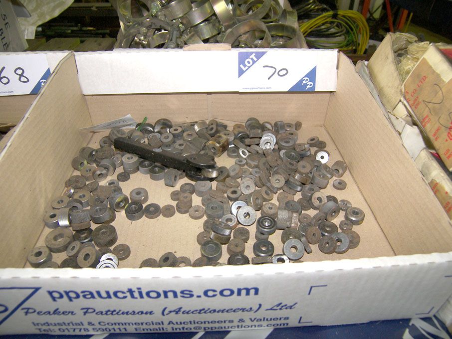 Qty various HSS knurls (unused) - Equipment locate...