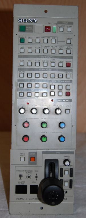AMEND: Should Read 'Sony RCP-3620A remote control...