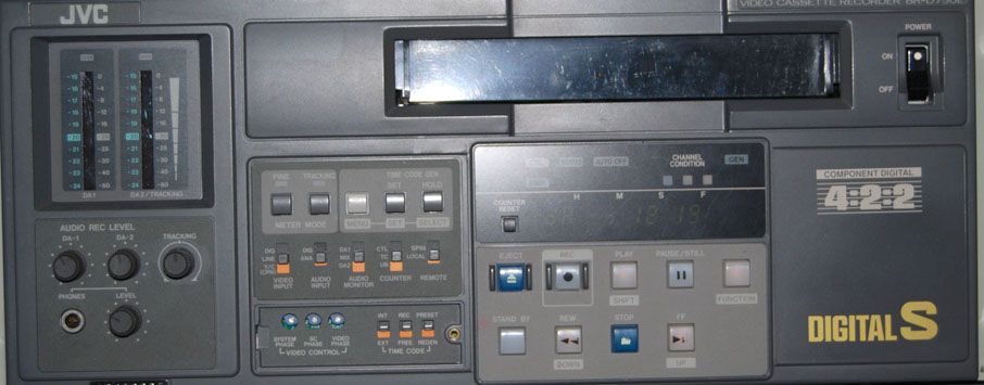 JVC BR-D750E D9/Digital S broadcast VTR (Packaging...