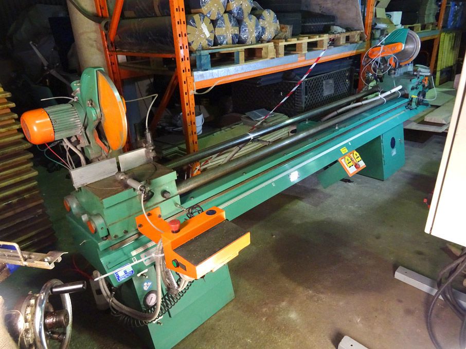 OMS Antiference OK330CE double ended table saw, 4m...