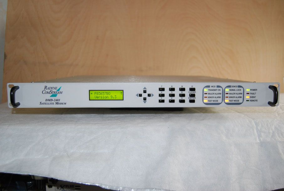 RADYNE DMD-2401 satellite modem, 70MHz IF in/out (...