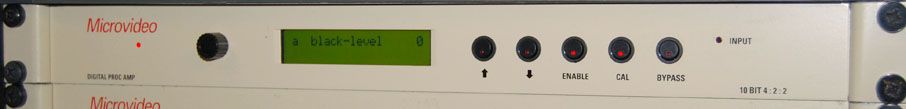 MICROVIDEO Digital Proc-Amp for level & colour cor...