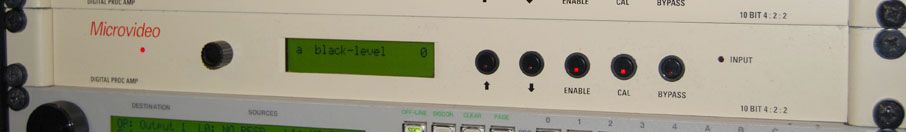 MICROVIDEO Digital Proc-Amp for level & colour cor...