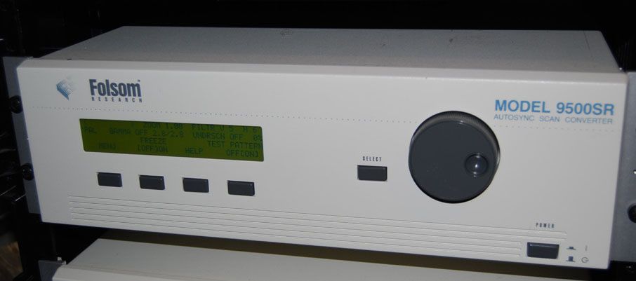 FOLSOM 9500SR computer to video scan convertor wit...
