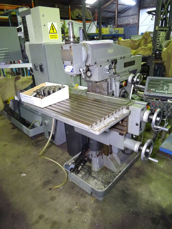 Deckel FP3 universal milling machine, 25-2500rpm,...