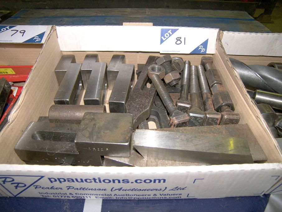 Qty various clamping kits - Equipment located at:...