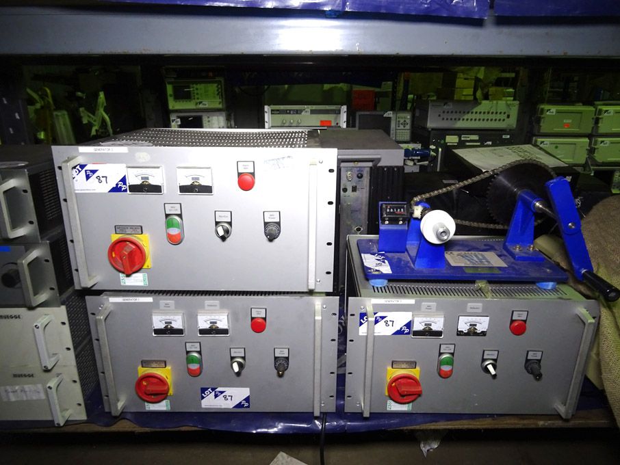 Haupfschatter generator & 2x power supplies / gene...