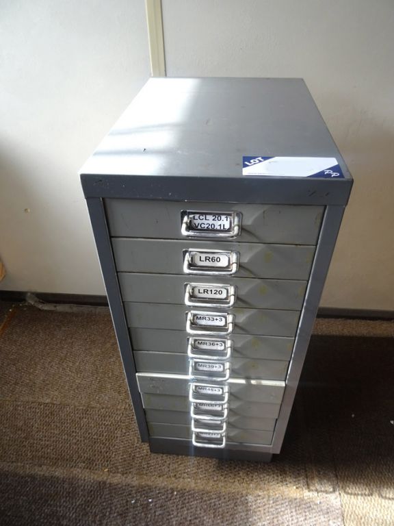 10 drawer storage cabinet - lot located at: VC, Co...