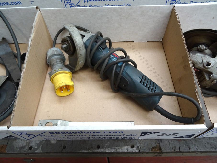 Bosch GWS 7-115 6" angle grinder, 110v