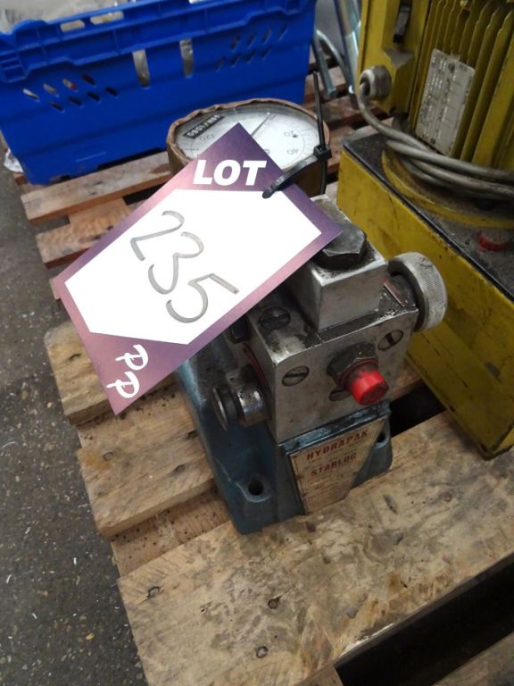 Starloc HydraPak hydraulic pump unit, 110v