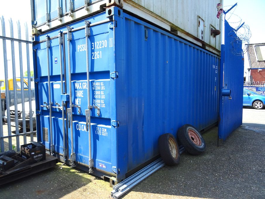 20ft shipping container, twin doors (2010)