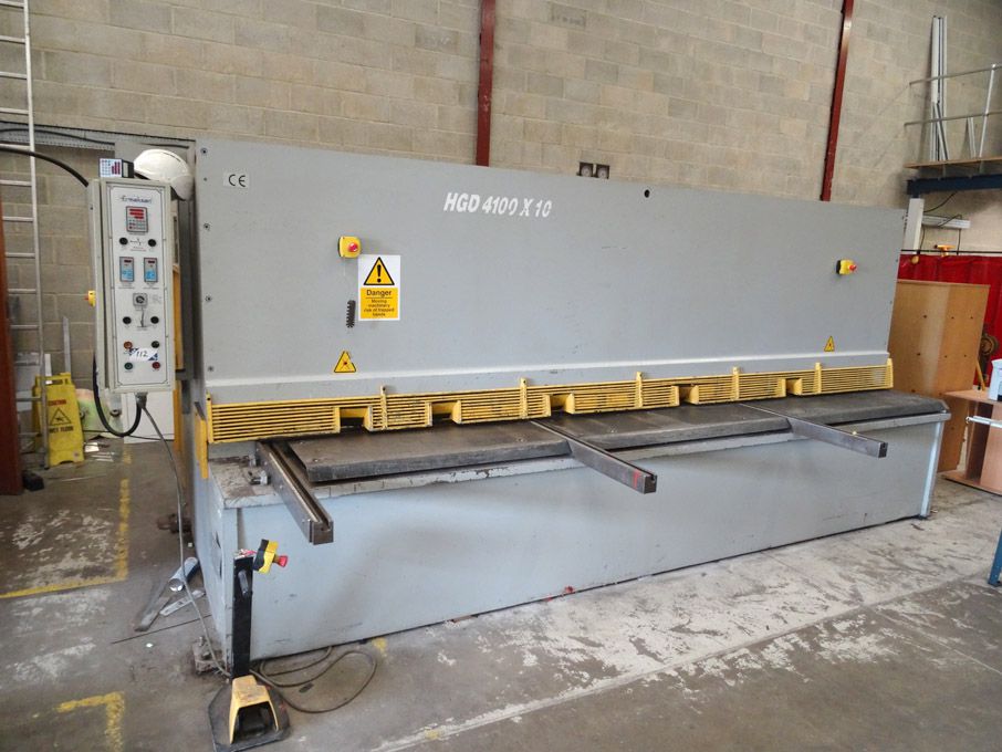 Ermaksan HGD4100x10 CNC hydraulic guillotine, 4100...