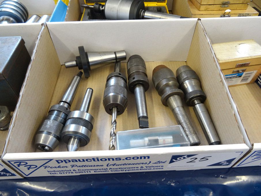 Qty various Rohm keyless drill chucks