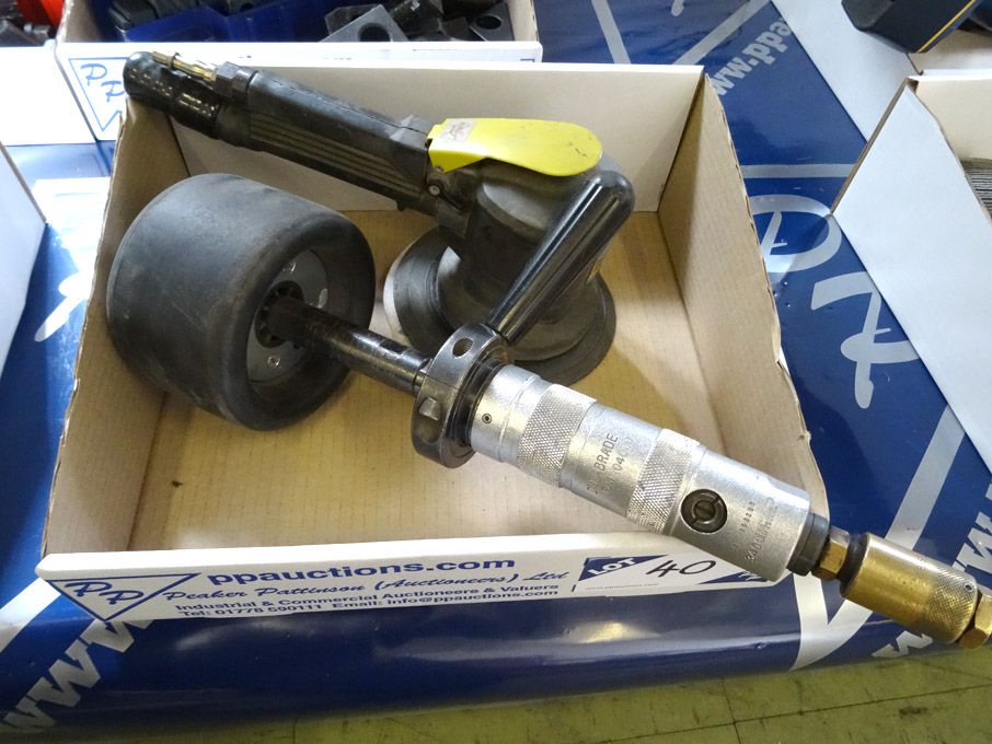 Desoutter Auto 366 pneumatic orbital sander & simi...
