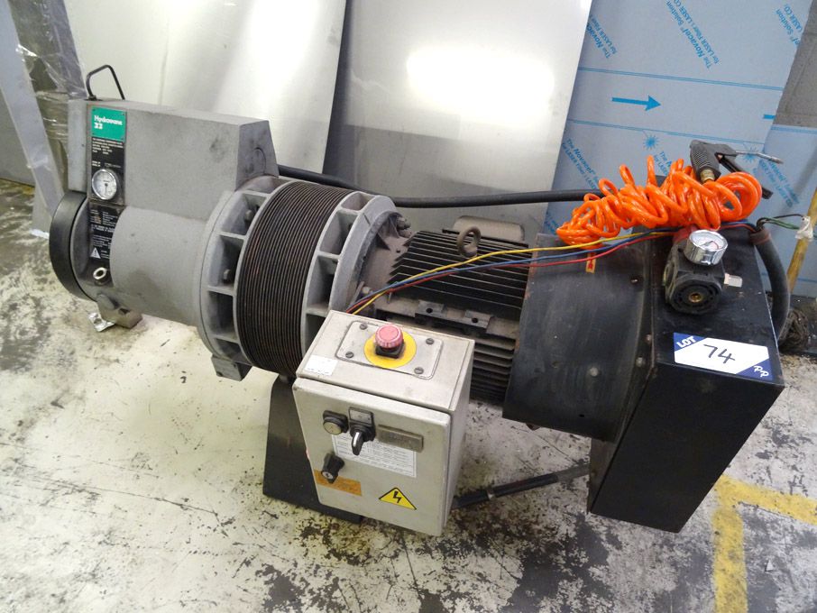 Hydrovane 33 rotary compressor, 10bar, s/n 12HV518...