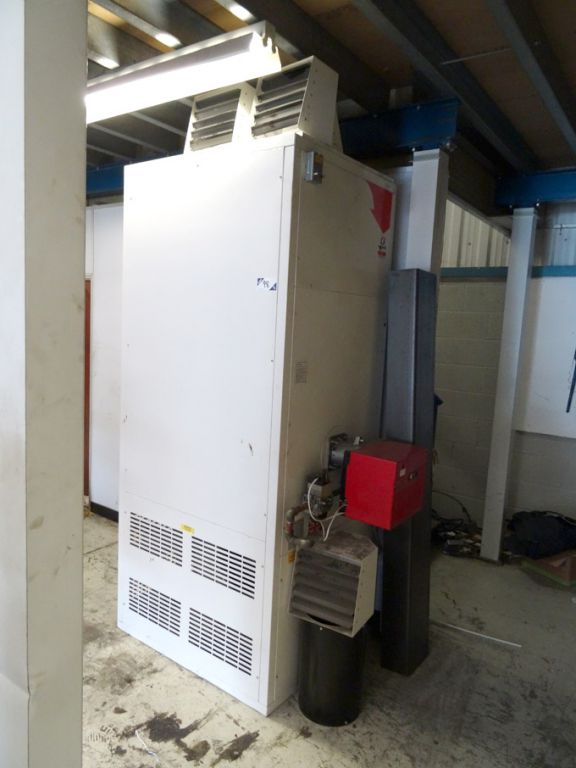 Powrmatic CPG400XUF gas fired factory heater, 117....