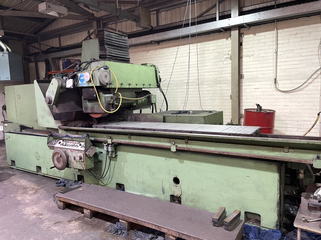 Snow heavy duty surface grinder, 2500x600mm mag ch...