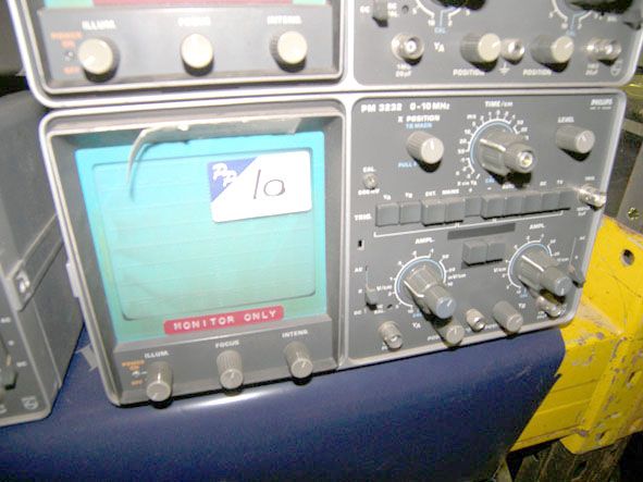 Philips PM3232 0-10MHz dual channel oscilloscope -...