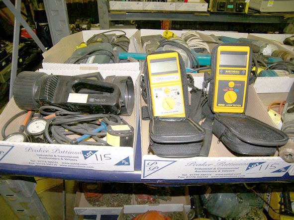 Metrohm 16 series RCD tester, Martindale LP2000 lo...