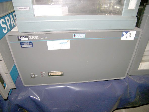 Solartron SI 3535F measurement front end - Located...