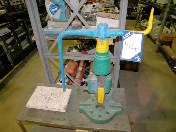 CPB 4" throat flypress - Located at PP Stores - Au...