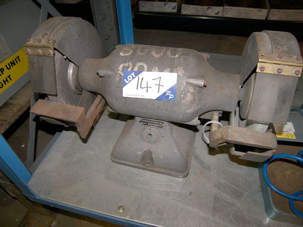 8" bench type double ended grinder - Located at PP...