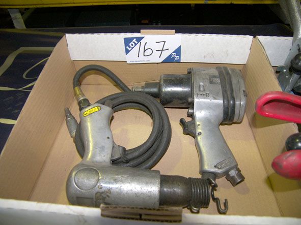 2x Draper etc pneumatic tools - Located at PP Stor...