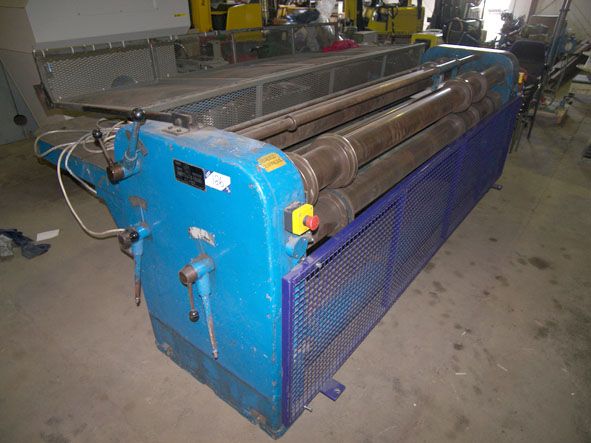 Gandossi & Filli Fossati 96” rotary creaser, 1-9 s...