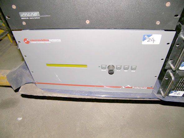 Sierra Video Systems Pro Series 16 switcher - Loca...
