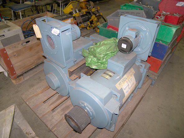 2x Thrige-Scott 27kW motors - Located at PP Stores...