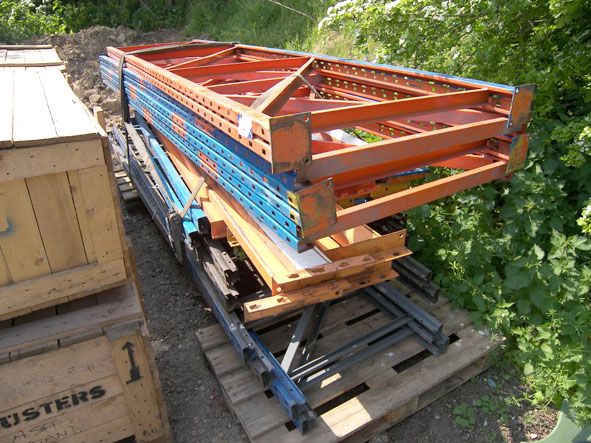 Qty Dexion, Redirack heavy duty boltless pallet ra...