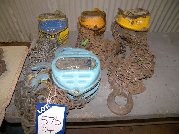 Prolift, Morris, Hublast & Yale 2 ton swl manual c...