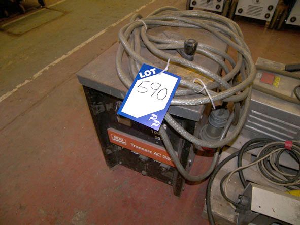 Murex Transarc AC330 welder, 330A - Located at BAE...