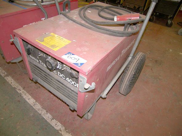 Murex Transarc DC400E welder, 400A - Located at BA...