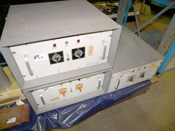 3x Moore Reed static frequency converters - Locate...