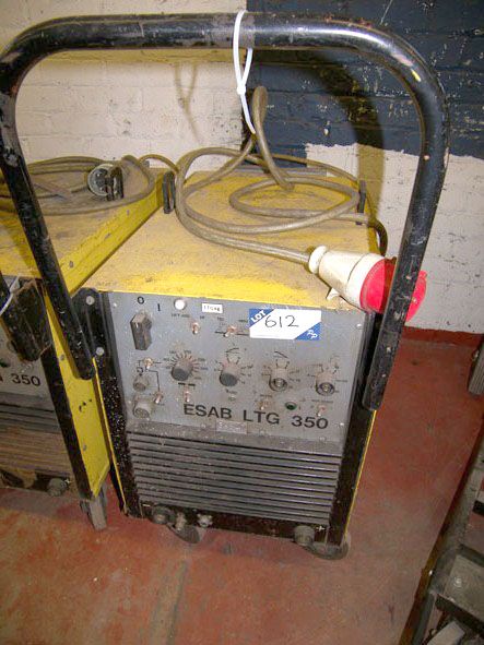 ESAB LTG350 portable welder, 350A - Located at BAE...
