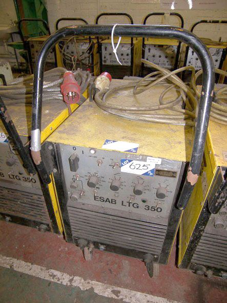 ESAB LTG350 portable welder, 350A - Located at BAE...