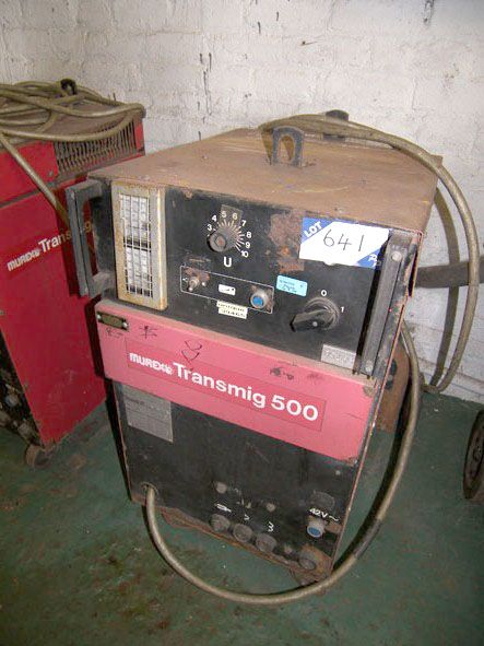 Murex Transmig 500 welder, 500A - Located at BAE S...