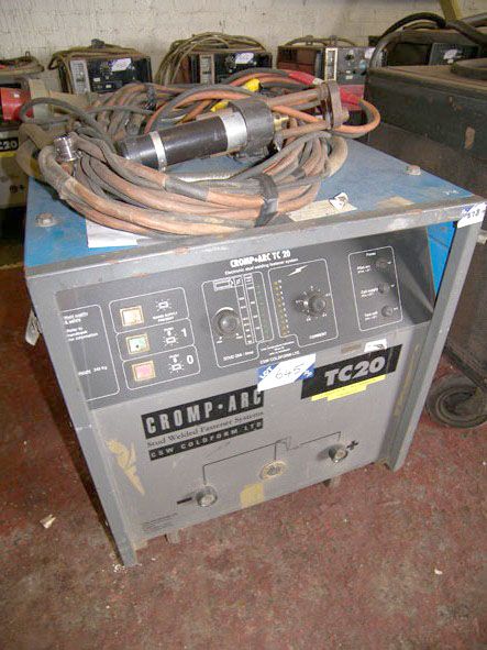 CrompArc TC20 stud welder, 70kva - Located at BAE...