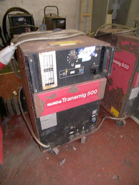 Murex Transmig 500 welder, 500A - Located at BAE S...