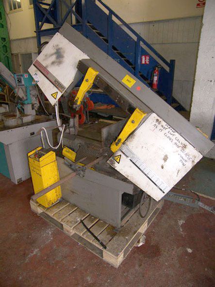 Startrite H280MS horizontal bandsaw, 180mm manual...