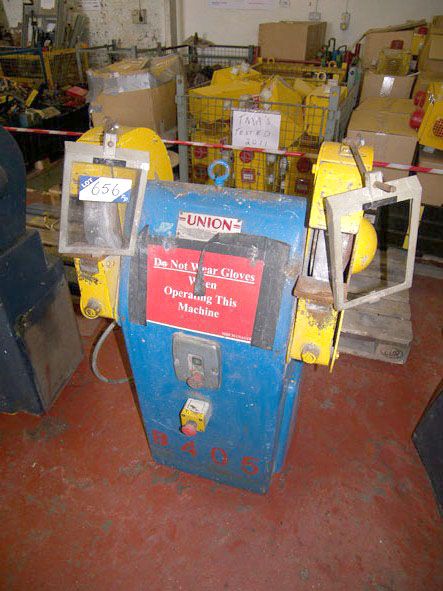 Union 14" heavy duty double ended grinder - Locate...