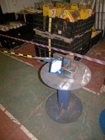 Goliath manual bender on base - Located at BAE Sys...