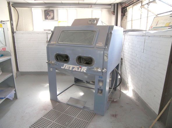 Vixen Surface Treatments VM55 shot blast machine,...