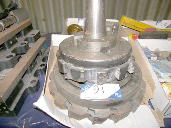 300mm & 250mm tip milling cutter & Qty Induterm to...