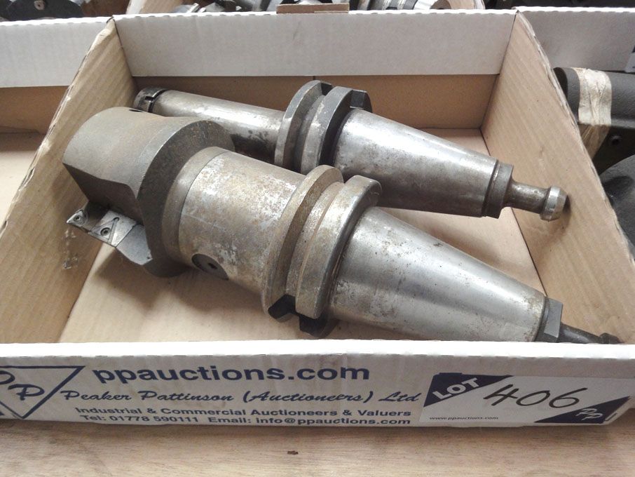2x 50 int tool holders - Lot Located at: Kings Cl...